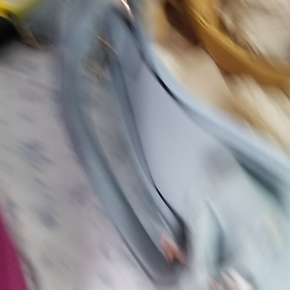 Light blue handbag - Picture 4 of 5